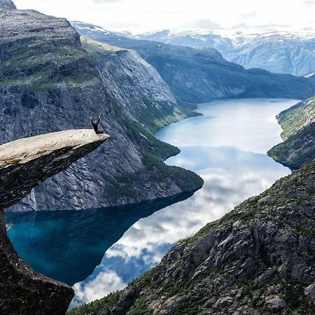 Trolltunga/Folgefonna Camp House Villa Jondal Ngoại thất bức ảnh